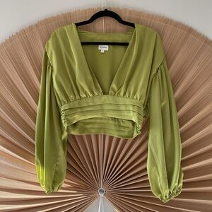 Brynn Top in Moss Green Song of Style